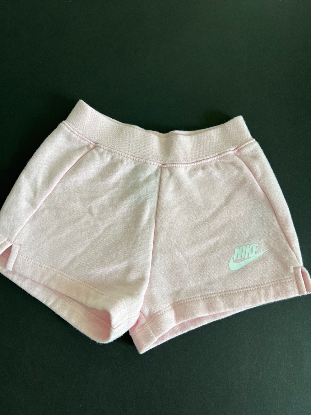 Nike Pink Girls' Shorts with White Swoosh